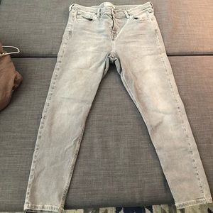 Stretchy Topshop Jamie Jeans